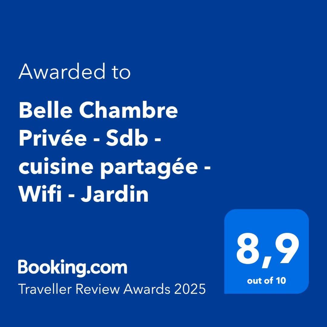 Belle Chambre Privee - Salle De Bain - Jardin - Wifi - Wissembourg Exterior photo